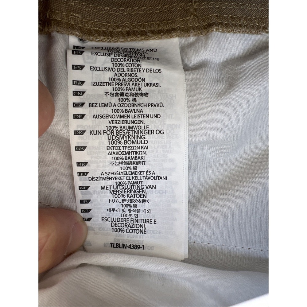 5.11 Tactical Cargo Pants 44x30ā Beige 74251 Cotton Elastic Waist Knee Pad Ready - Picture 8 of 16